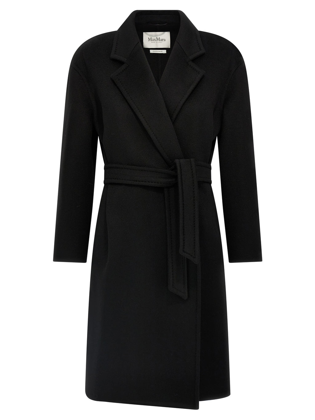 Black Cashmere Coat