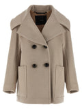 Beige Cashmere Coat