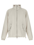 White Polyester Shell Jacket