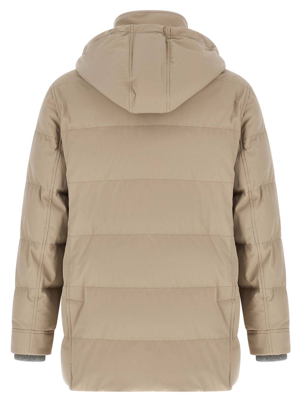 Beige Polyamide Parka