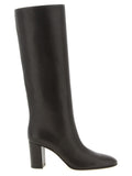 Brown Calfskin Over The Knee