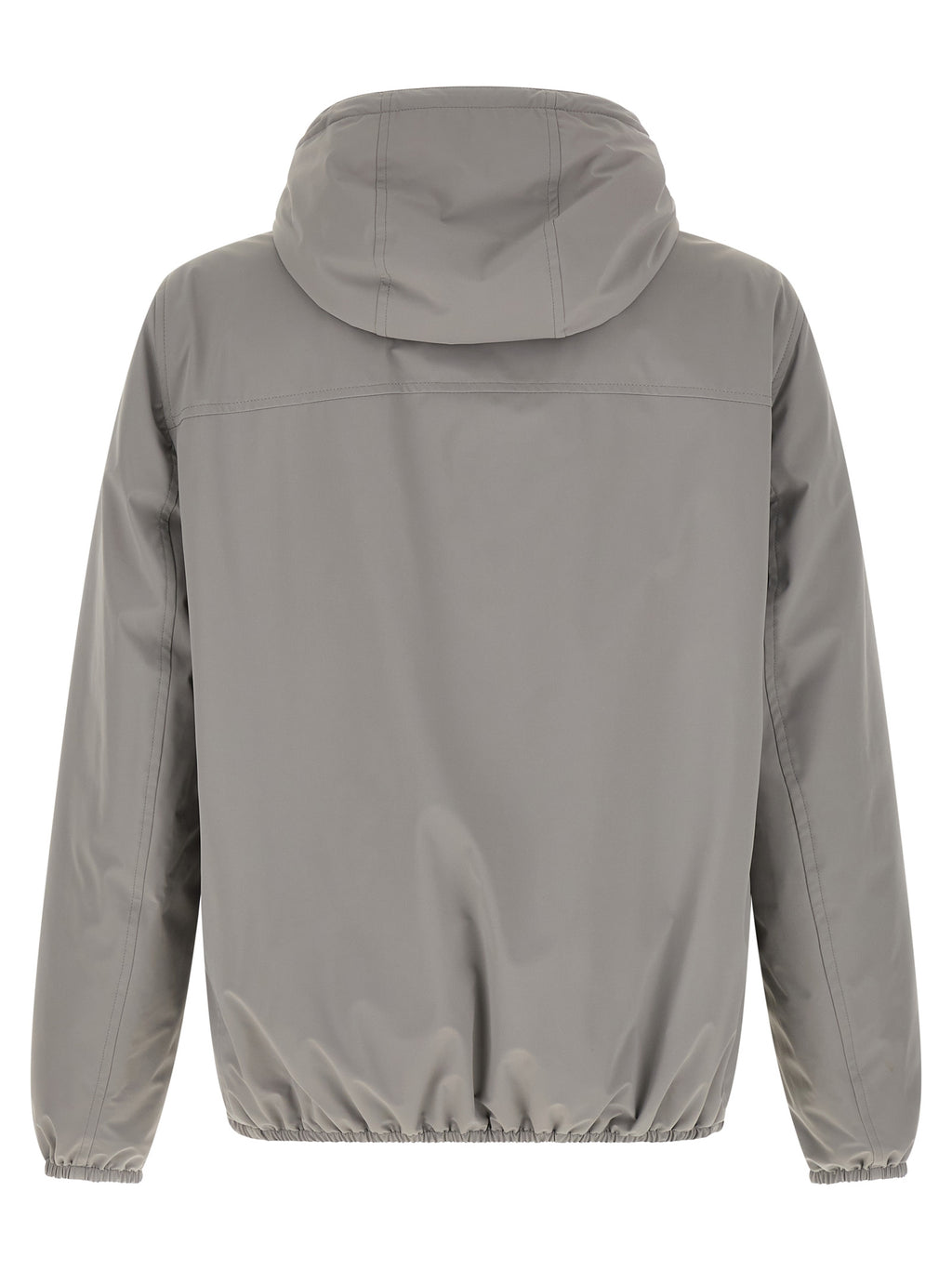Gray Polyamide Shell Jacket