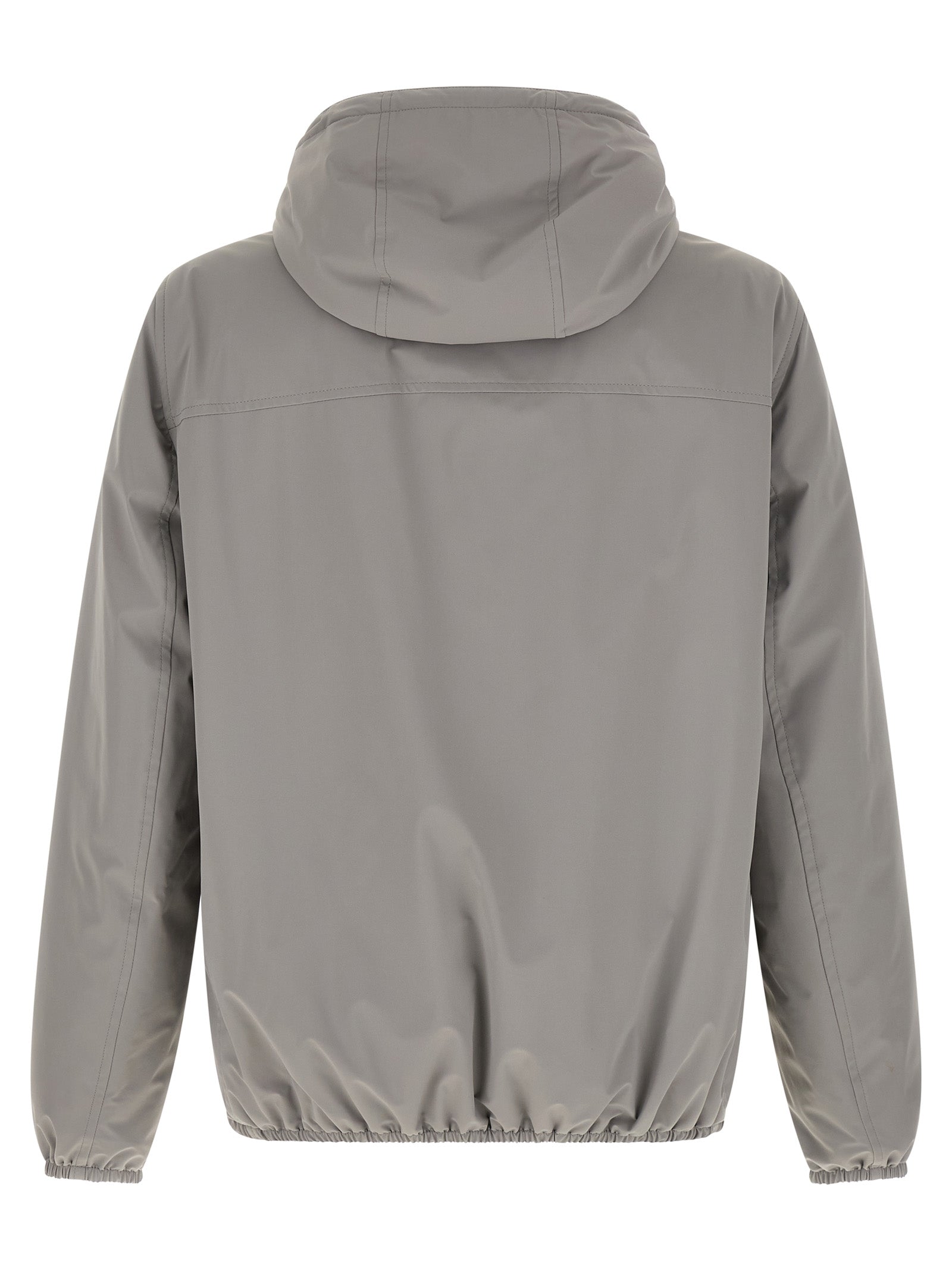Gray Polyamide Shell Jacket