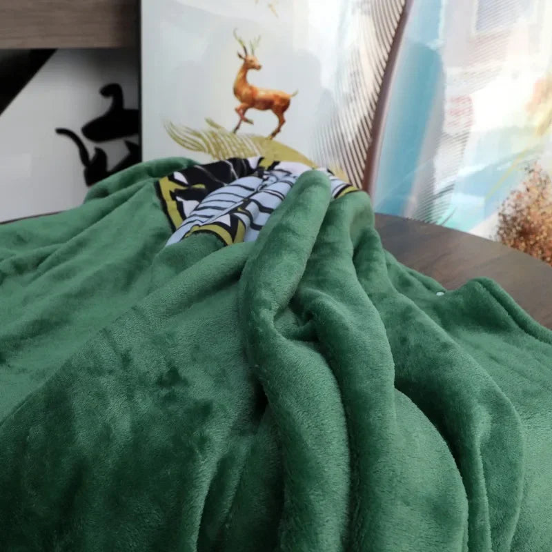 Anime Scout Cloak Flannel Blanket