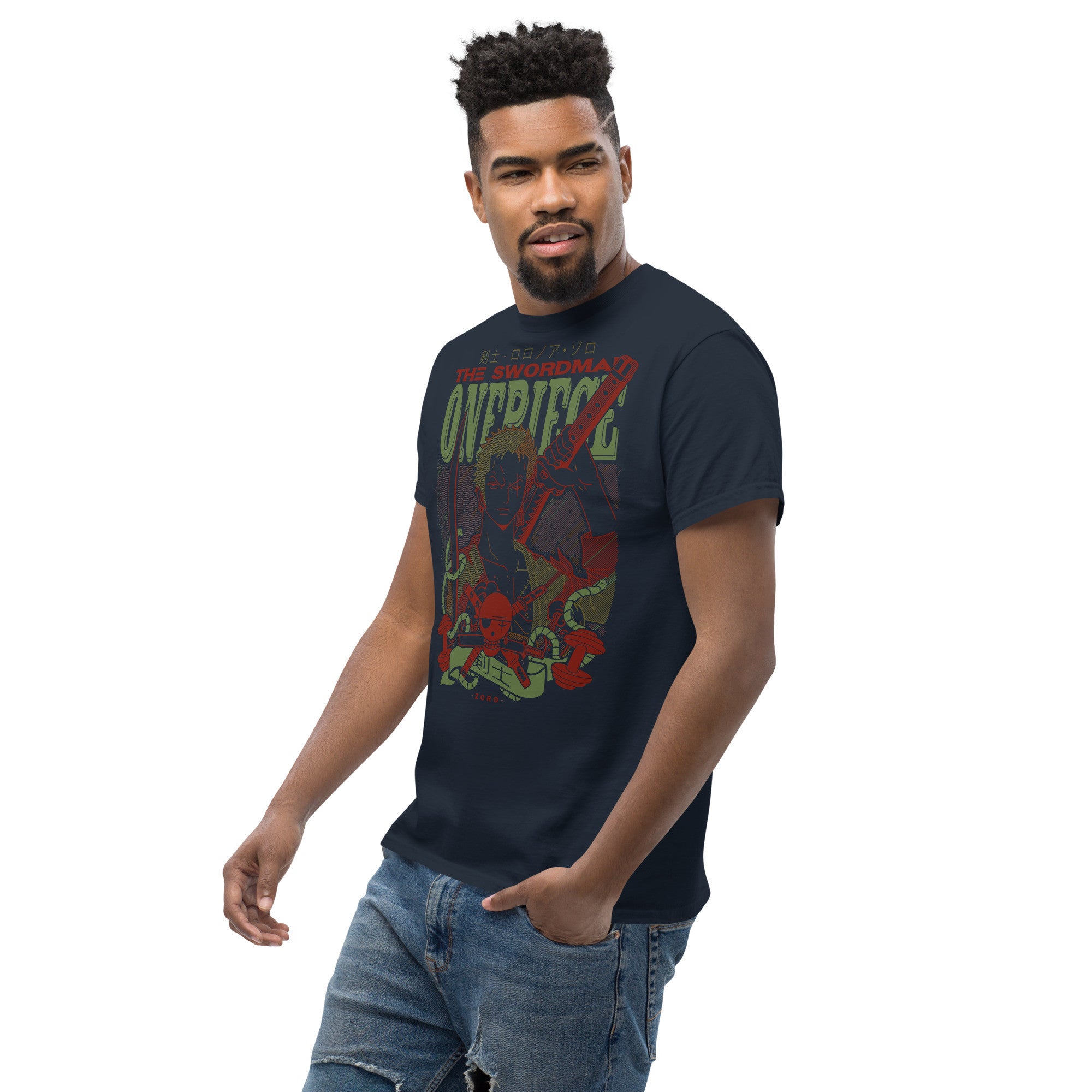 One Piece Anime Tees | Roronoa Zoro T-Shirt | Roronoa Zoro Tees | Anime T-Shirt