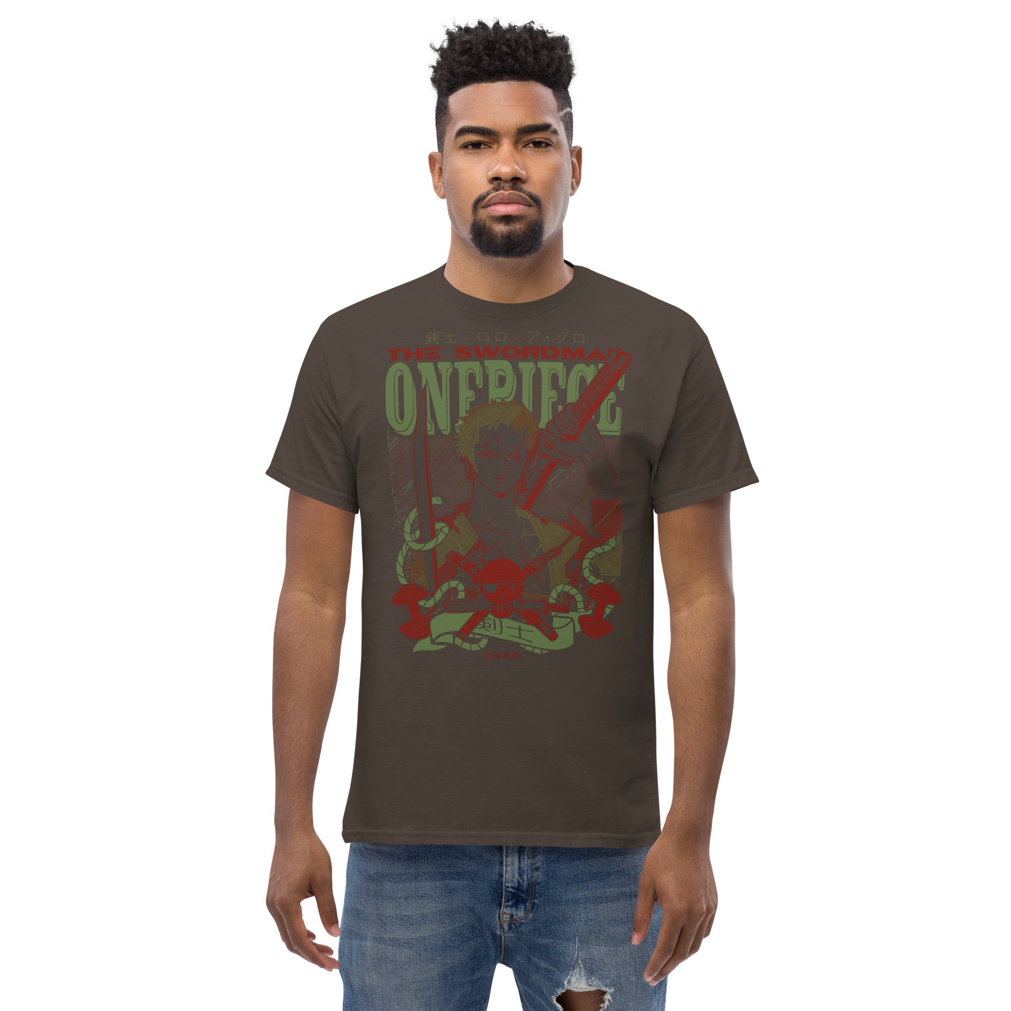 One Piece Anime Tees | Roronoa Zoro T-Shirt | Roronoa Zoro Tees | Anime T-Shirt